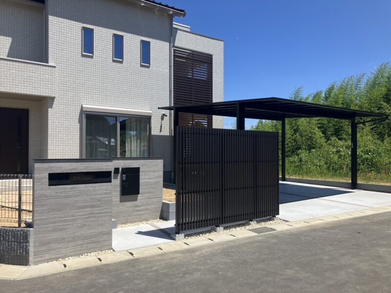 おしゃれな新築外構工事｜成田市